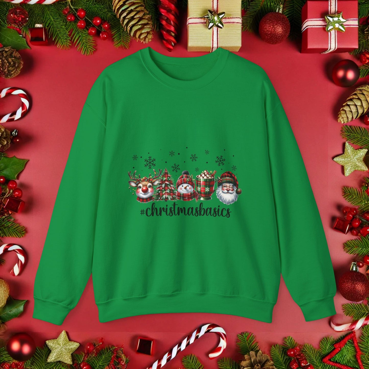 Christmas Basics - Crewneck Sweatshirt