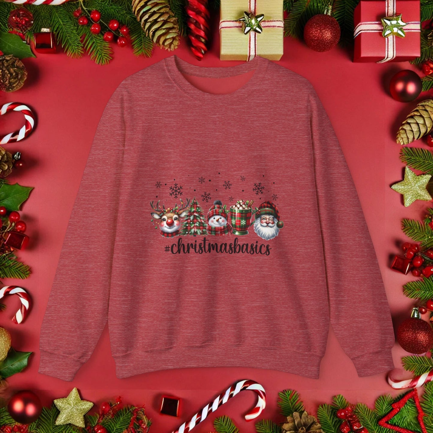 Christmas Basics - Crewneck Sweatshirt