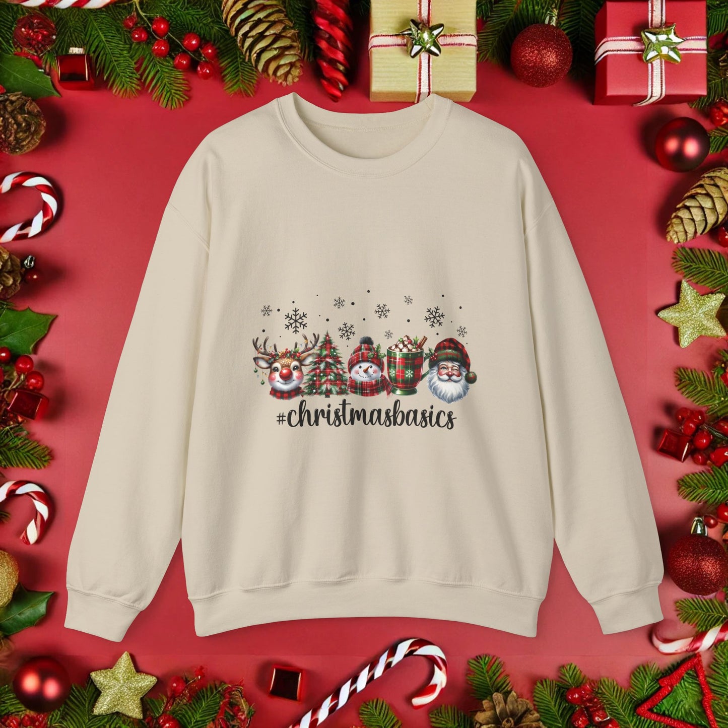 Christmas Basics - Crewneck Sweatshirt