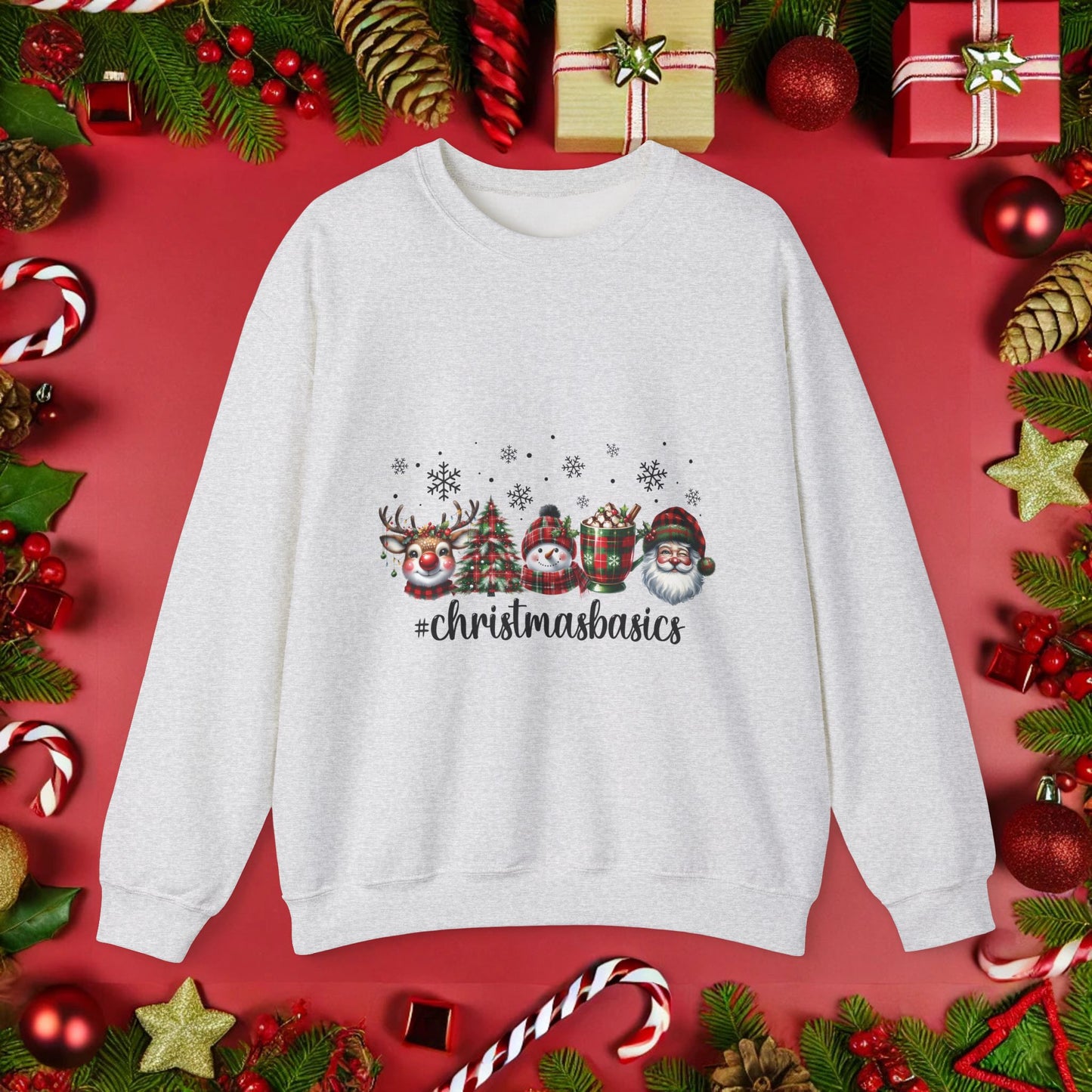 Christmas Basics - Crewneck Sweatshirt